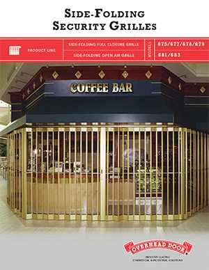 Side-Folding Security Grilles Full Line Brochure 