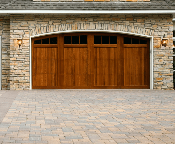 Custom Wood Garage Door
