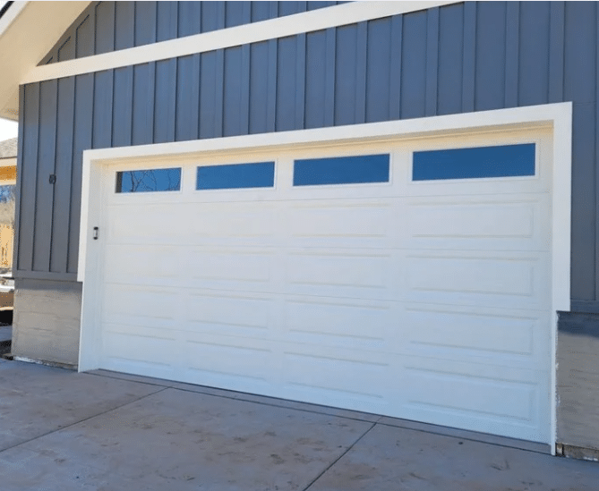 Garage Door Panel with Windows