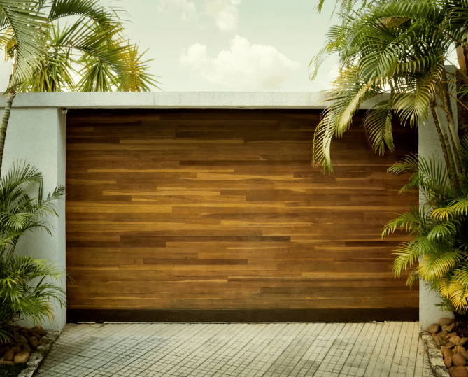 Wood Garage Door